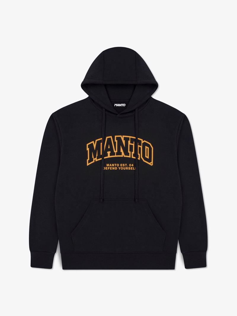 MANTO hoodie Varsity 26 - black